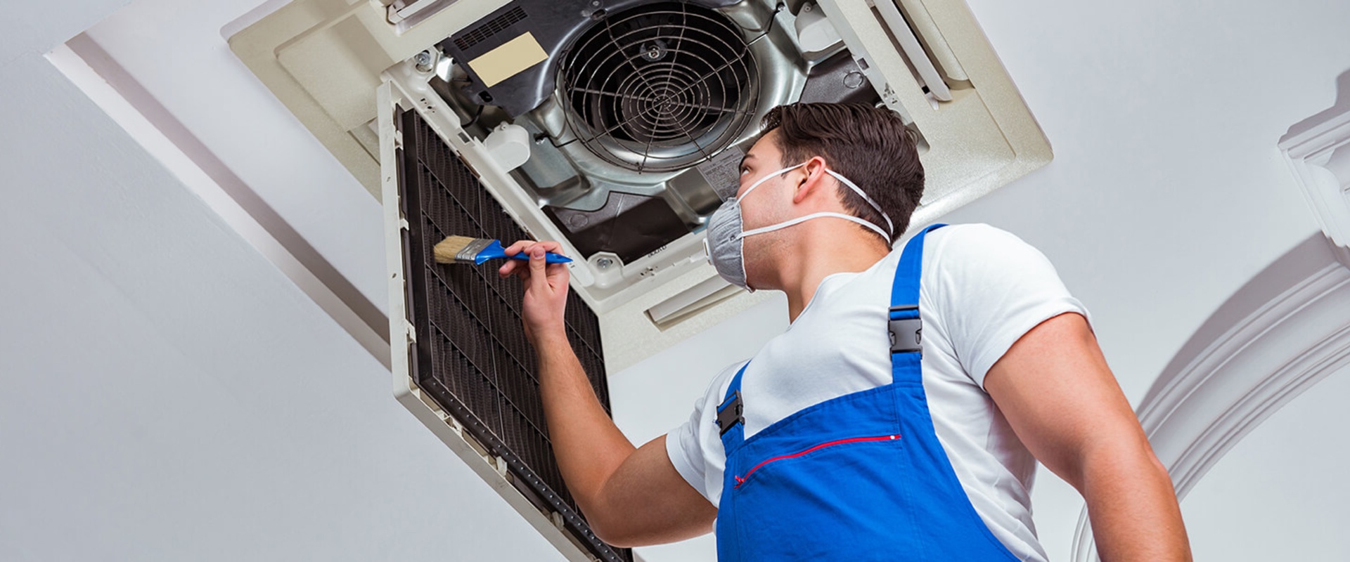 What are the duties of an industrial cleaner?