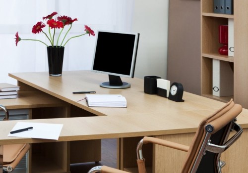 What are the steps to clean a office?