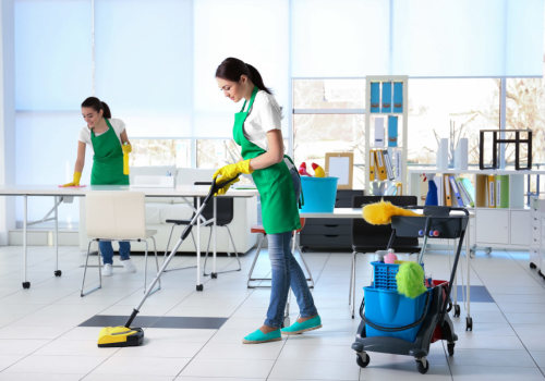 How do you charge commercial building for cleaning?